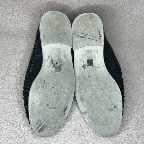 Dune London Leather Huaraches Sandals Men’s 12 Navy Blue Casual Shoes Summer main image 4